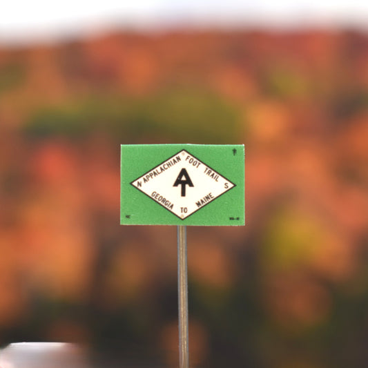 HO Scale - Appalachian Trail Sign - 2 Pack