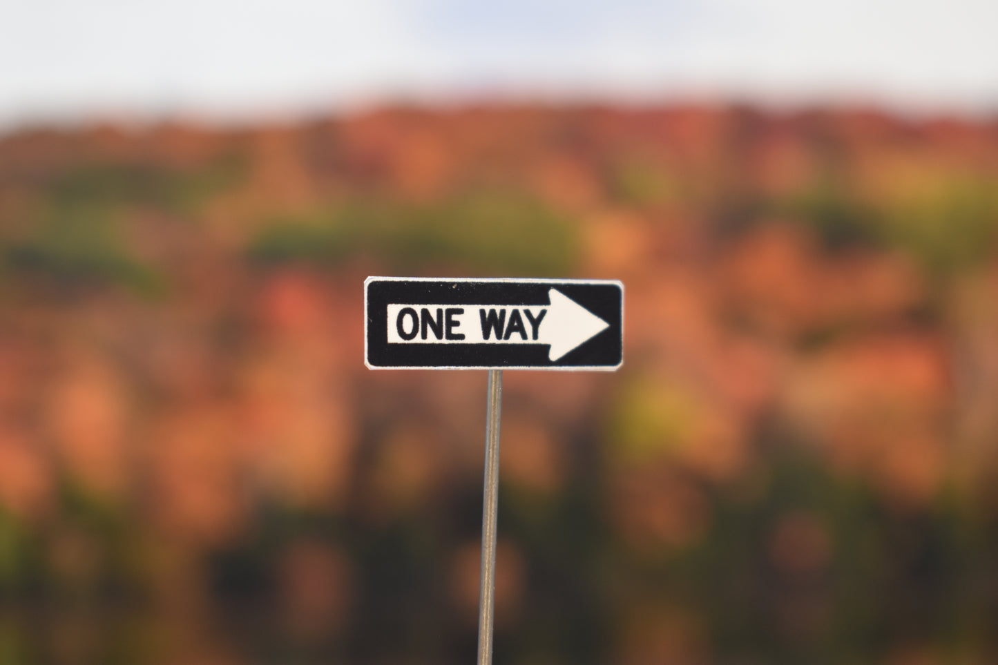 HO Scale - Modern One Way Signs - 2 Pack