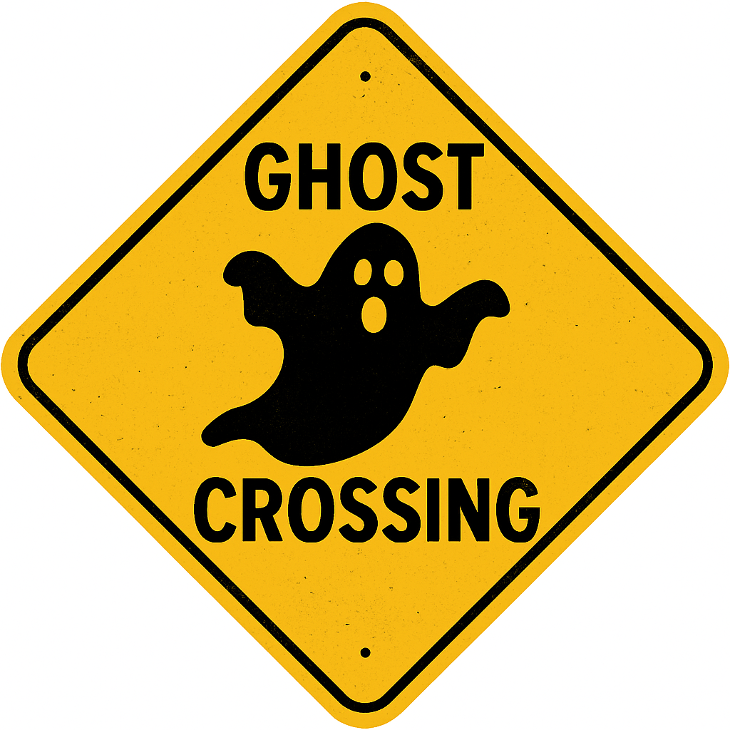 N Scale - Halloween Road Signs