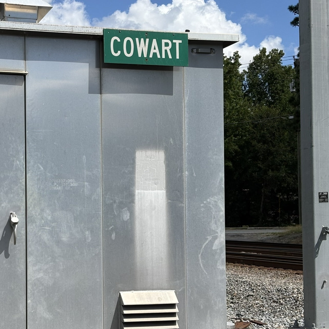 N Scale - Southern Railway - NS Location Sign - Customized