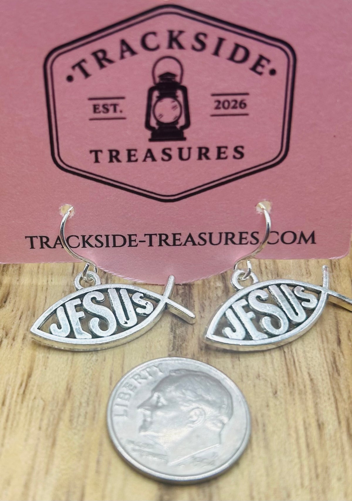 Jesus Fish Earrings