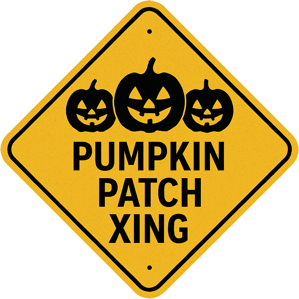 N Scale - Halloween Road Signs
