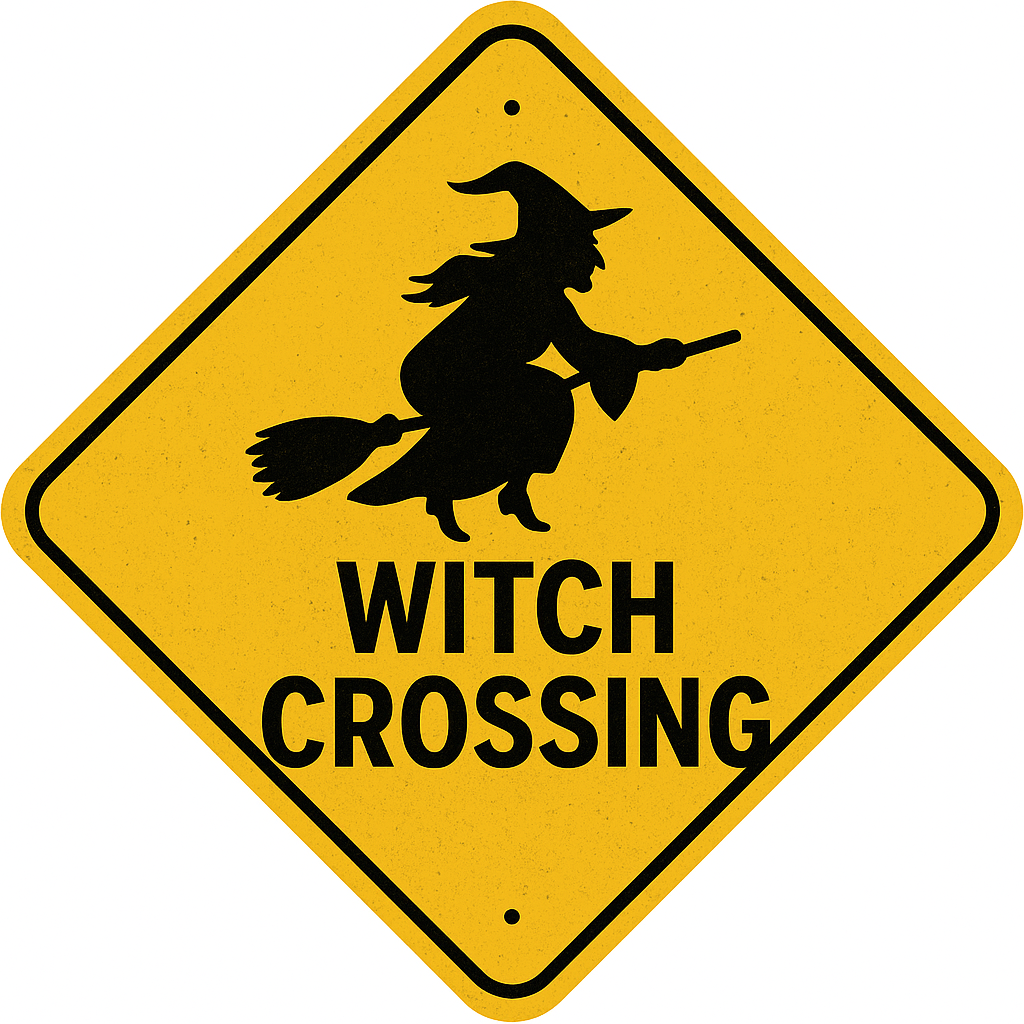 N Scale - Halloween Road Signs