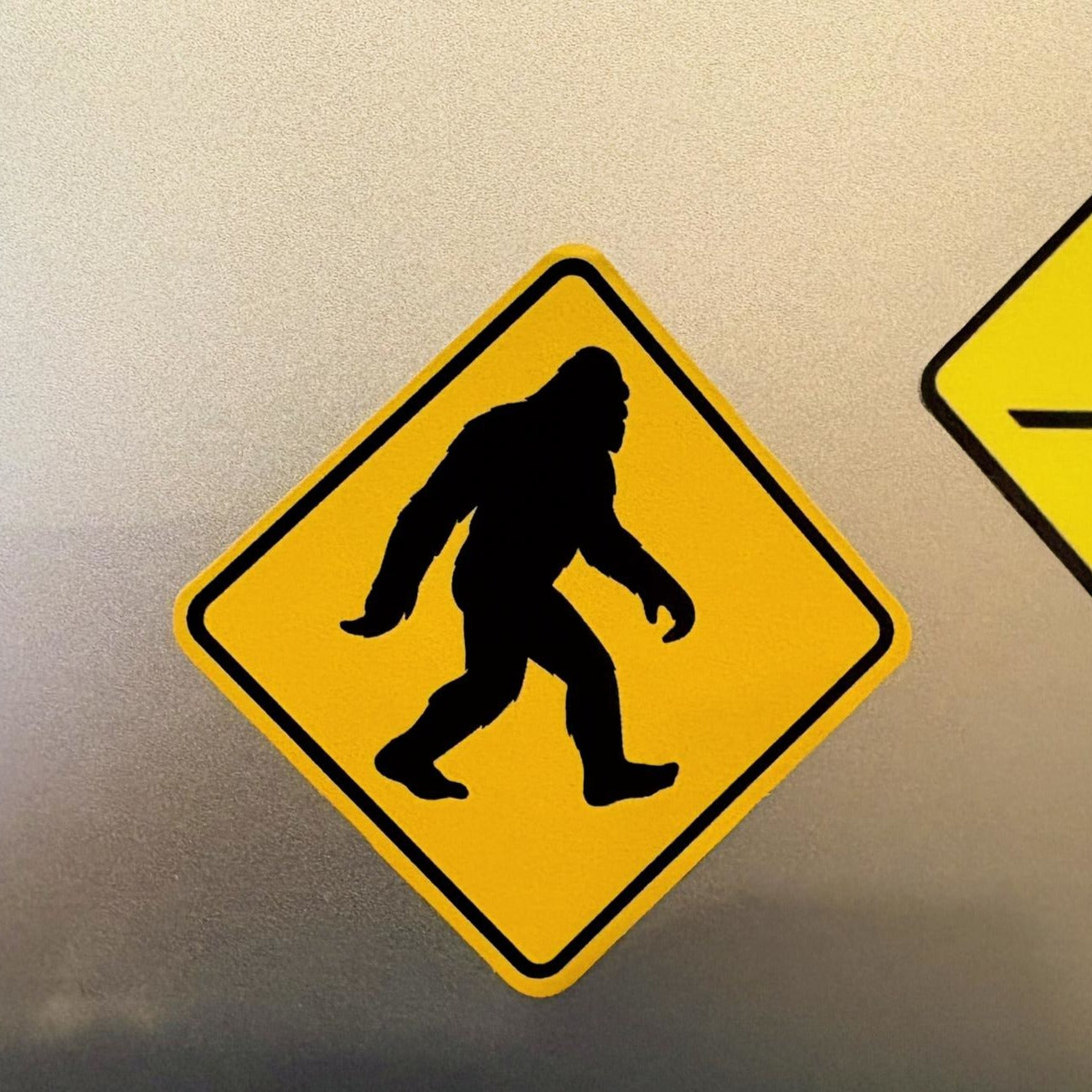 Bigfoot Crossing Sticker