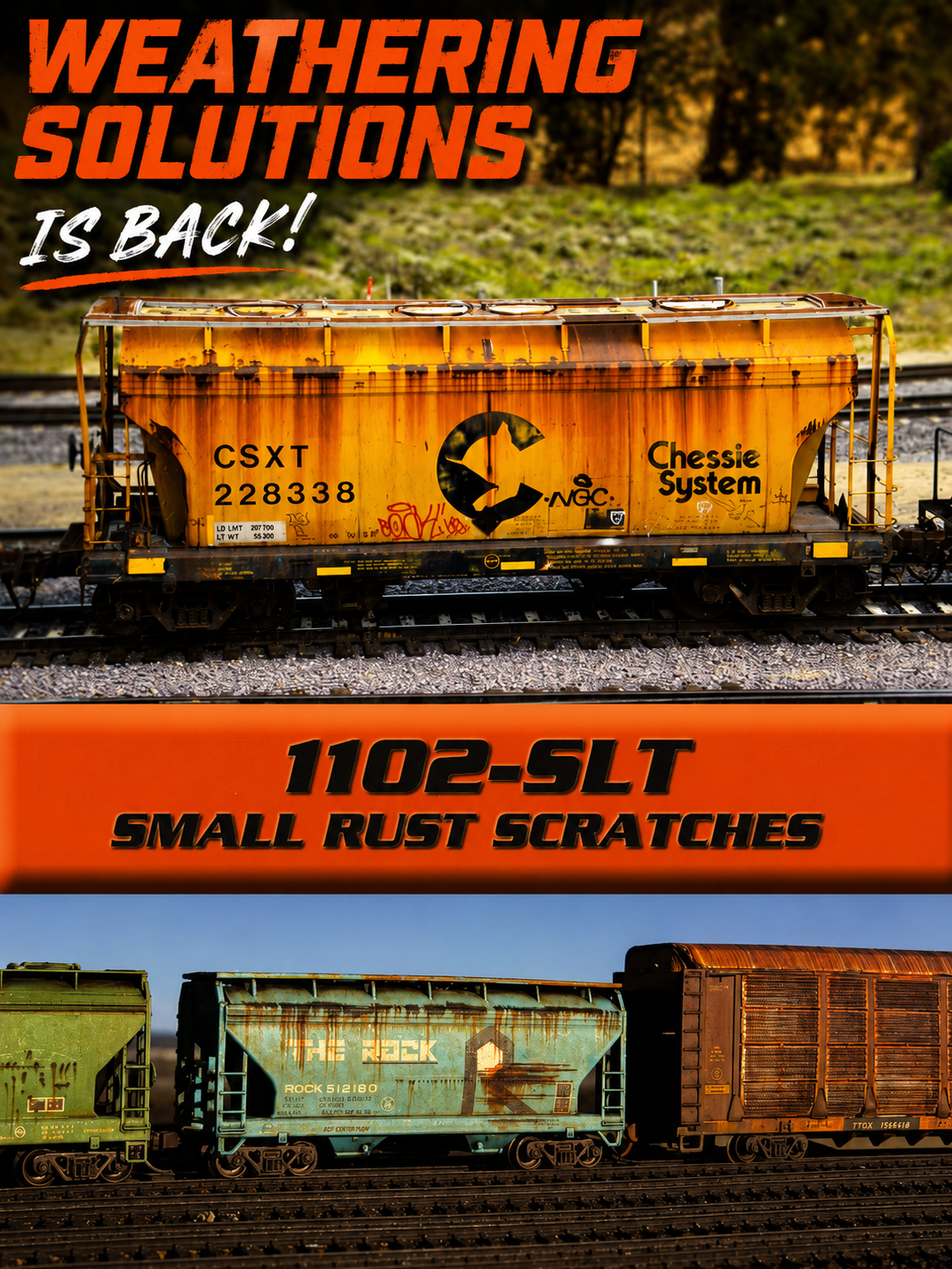 Weathering Solutions 1102 - SLT - Small Rust Scratches