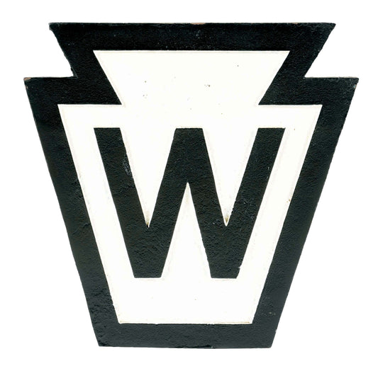 O Scale - PRR Whistle Sign - 2 Pack