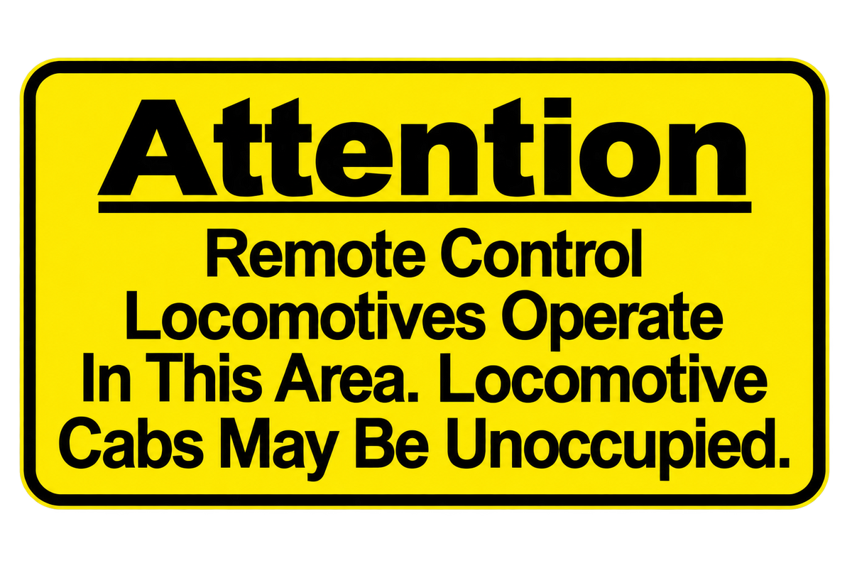 HO Scale - RCO Warning Signs