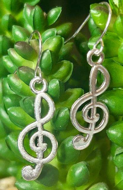 Treble Clef Earrings