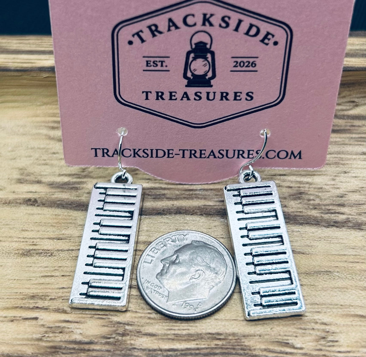 Musical Keyboard Earrings