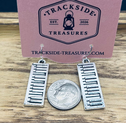 Musical Keyboard Earrings