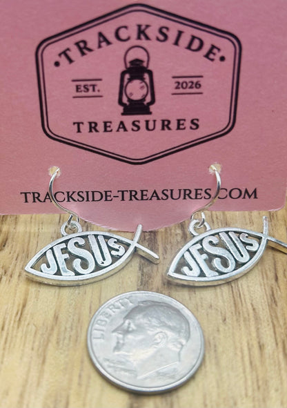 Jesus Fish Earrings