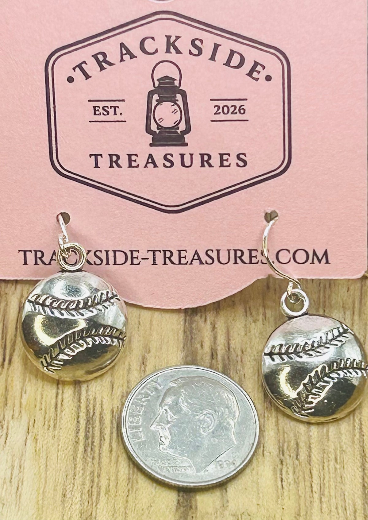 Classic Baseball Earrings