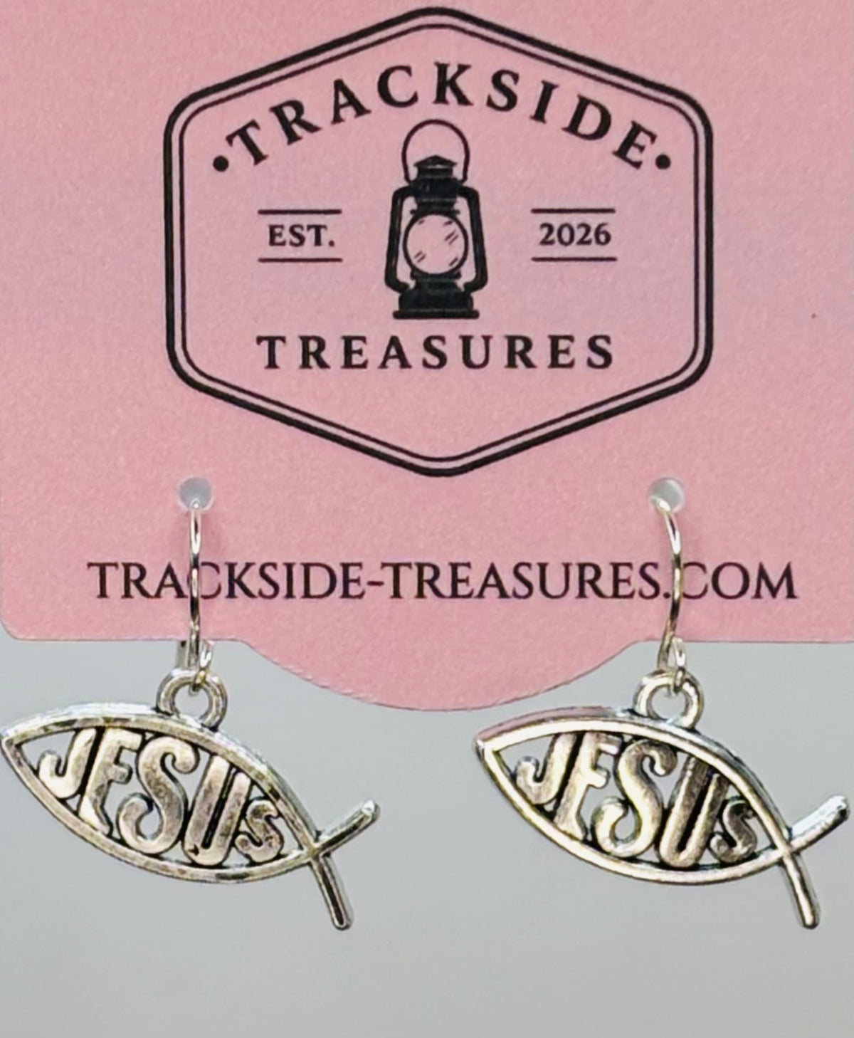 Jesus Fish Earrings