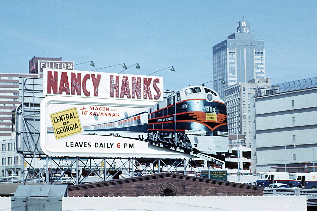 HO Scale - NANCY HANKS Billboard - Sign Only