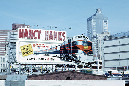 HO Scale - NANCY HANKS Billboard - Sign Only
