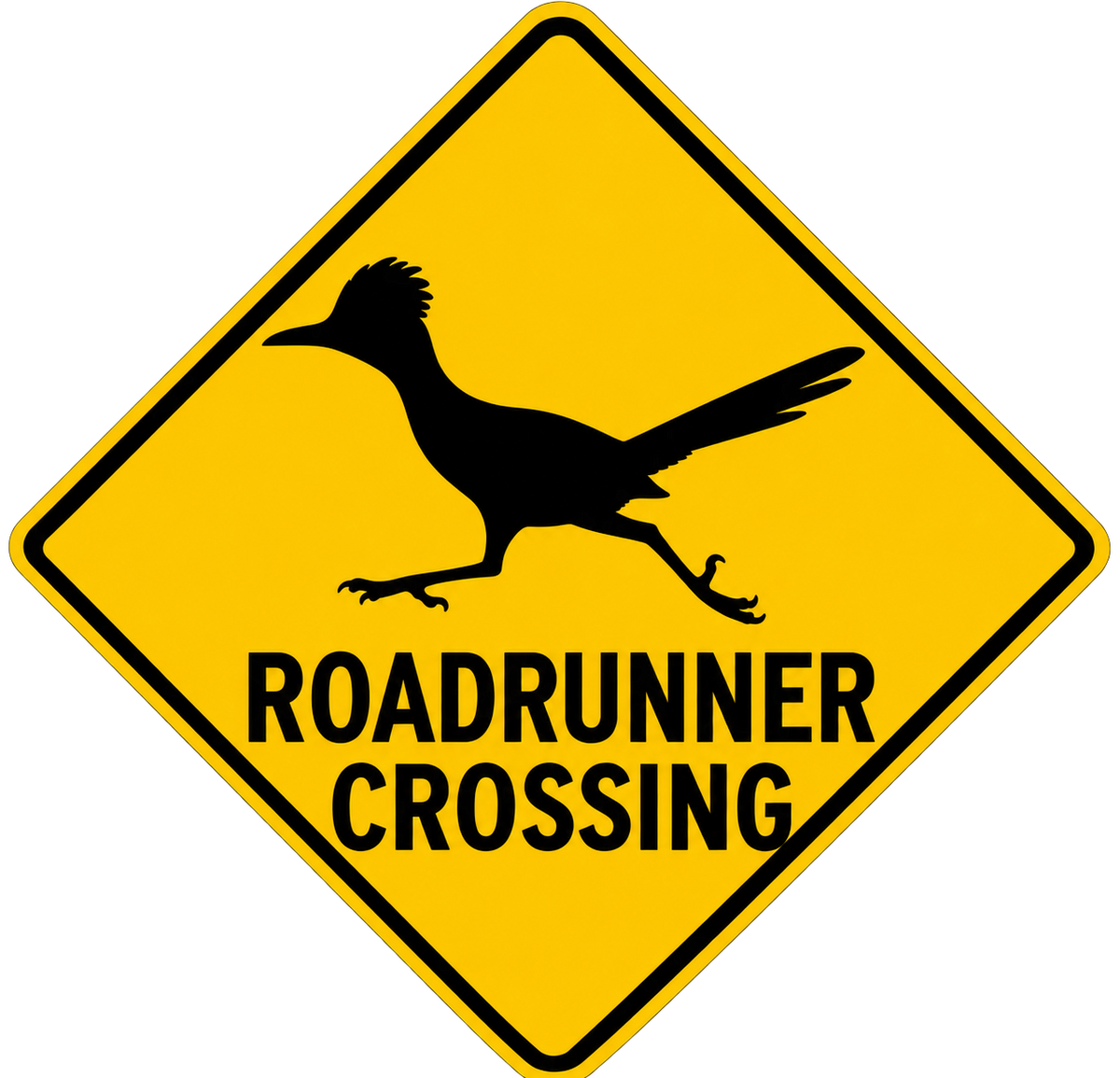 HO Scale - Roadrunner & Coyote Sign Pack – 2 Pack