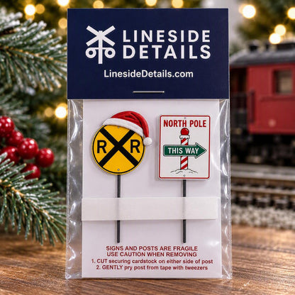 O Scale - Christmas Sign Sets