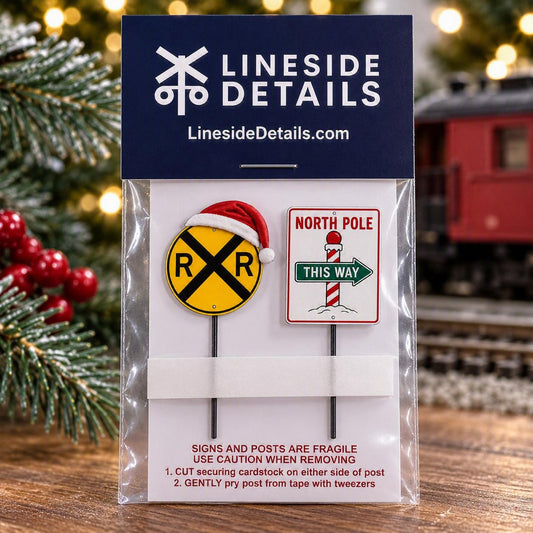 O Scale - Christmas Sign Sets