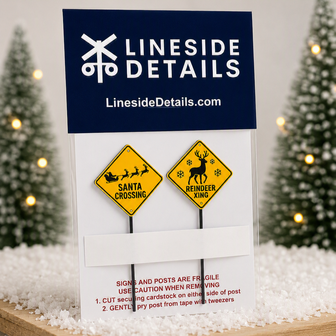 O Scale - Christmas Sign Sets