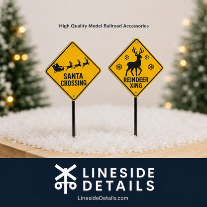O Scale - Christmas Sign Sets