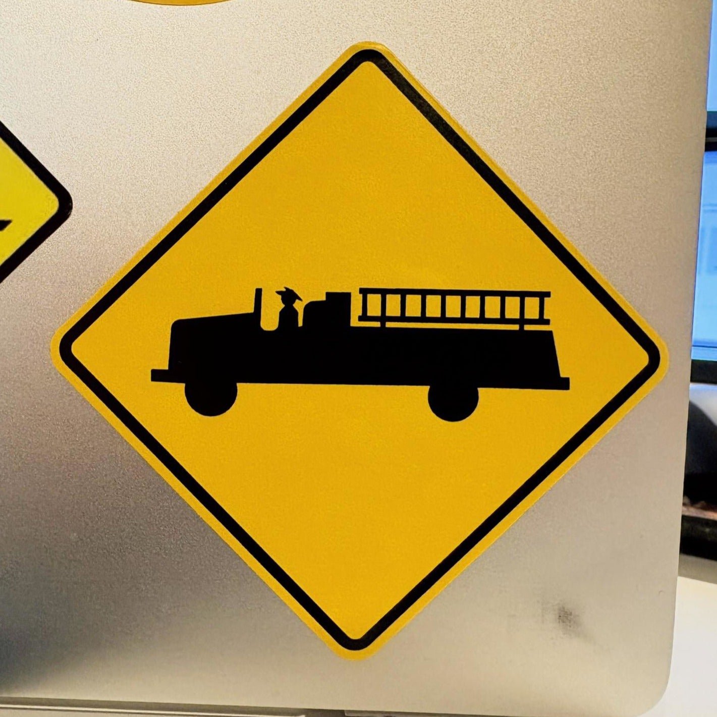 Fire Station Ahead Sticker