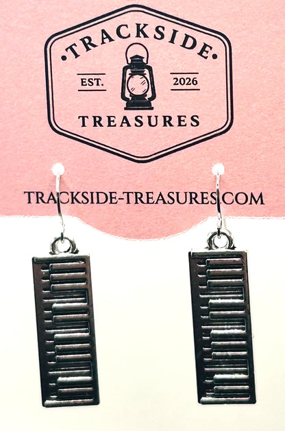Musical Keyboard Earrings