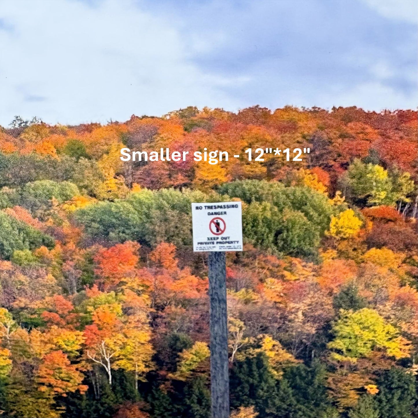 N Scale - Conrail - No Trespassing Signs- 4 Pack