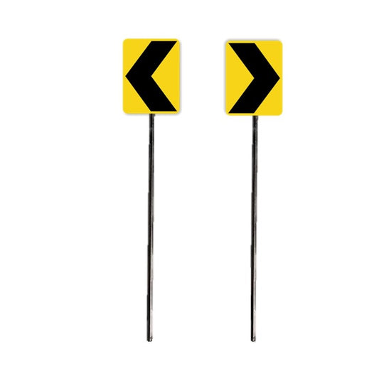 Sharp Curve Chevron - 2-pack